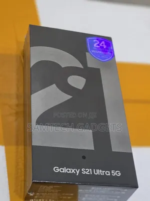 New Samsung Galaxy S21 Ultra 5G 256 GB Silver