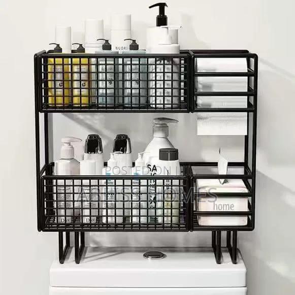 Double Layer Over the Toilet Rack/Shelf Bathrooms