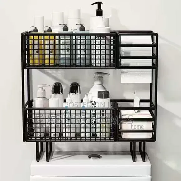 Double Layer Over the Toilet Rack/Shelf Bathrooms