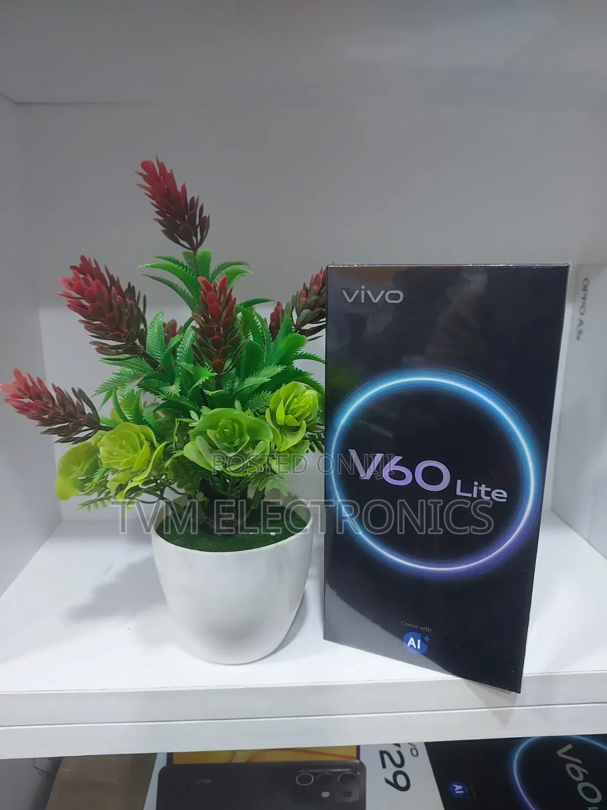 New Vivo V60 Lite 4G 256 GB Black