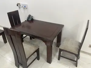 Table and 4 Chairs Set