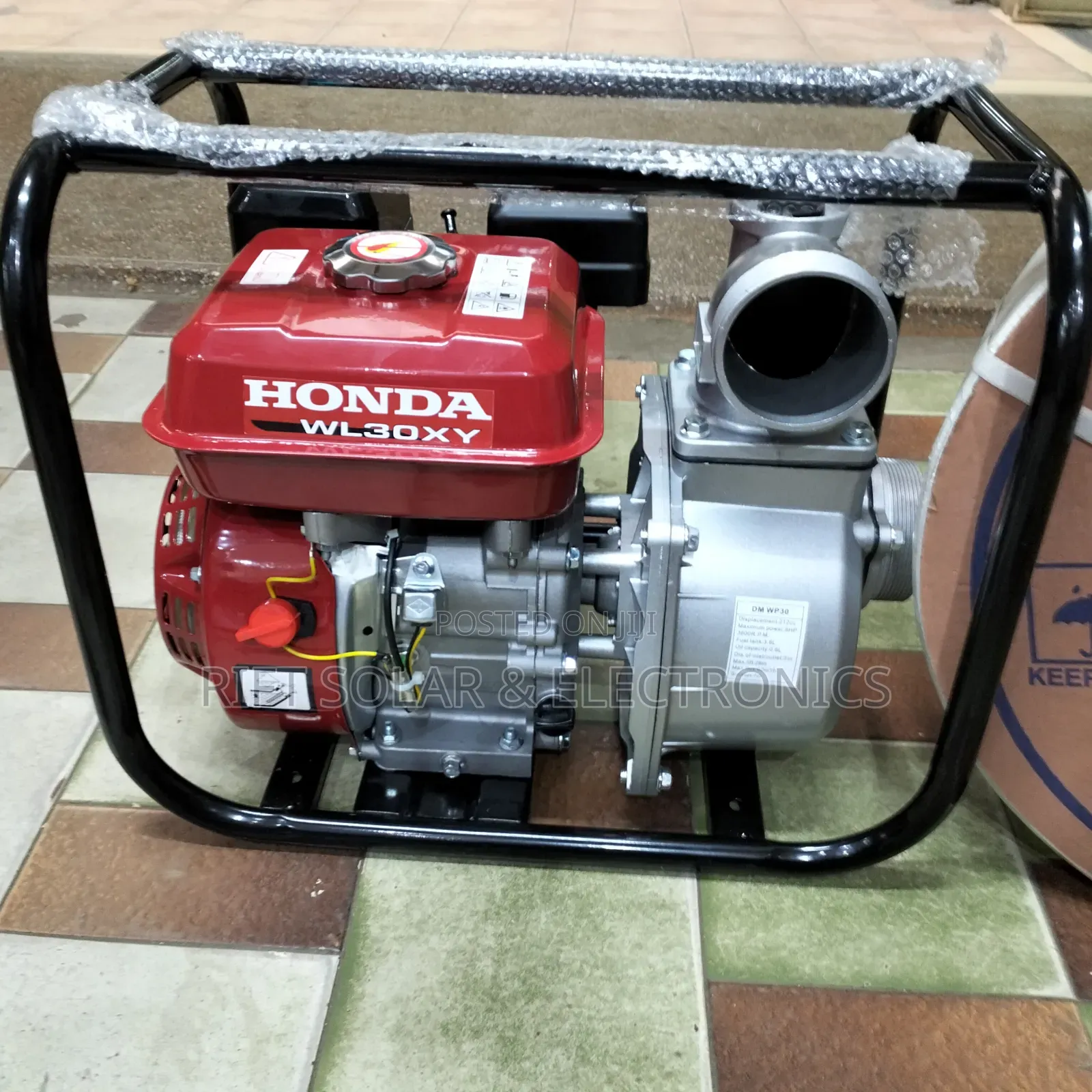 3" Agricultural Water Pump Petrol Engine + 100 Metres Delivery Pipe