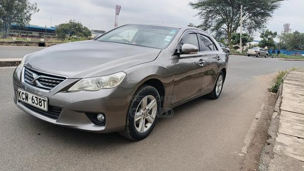 Toyota Mark X 2012 Gray - thumbnail 4