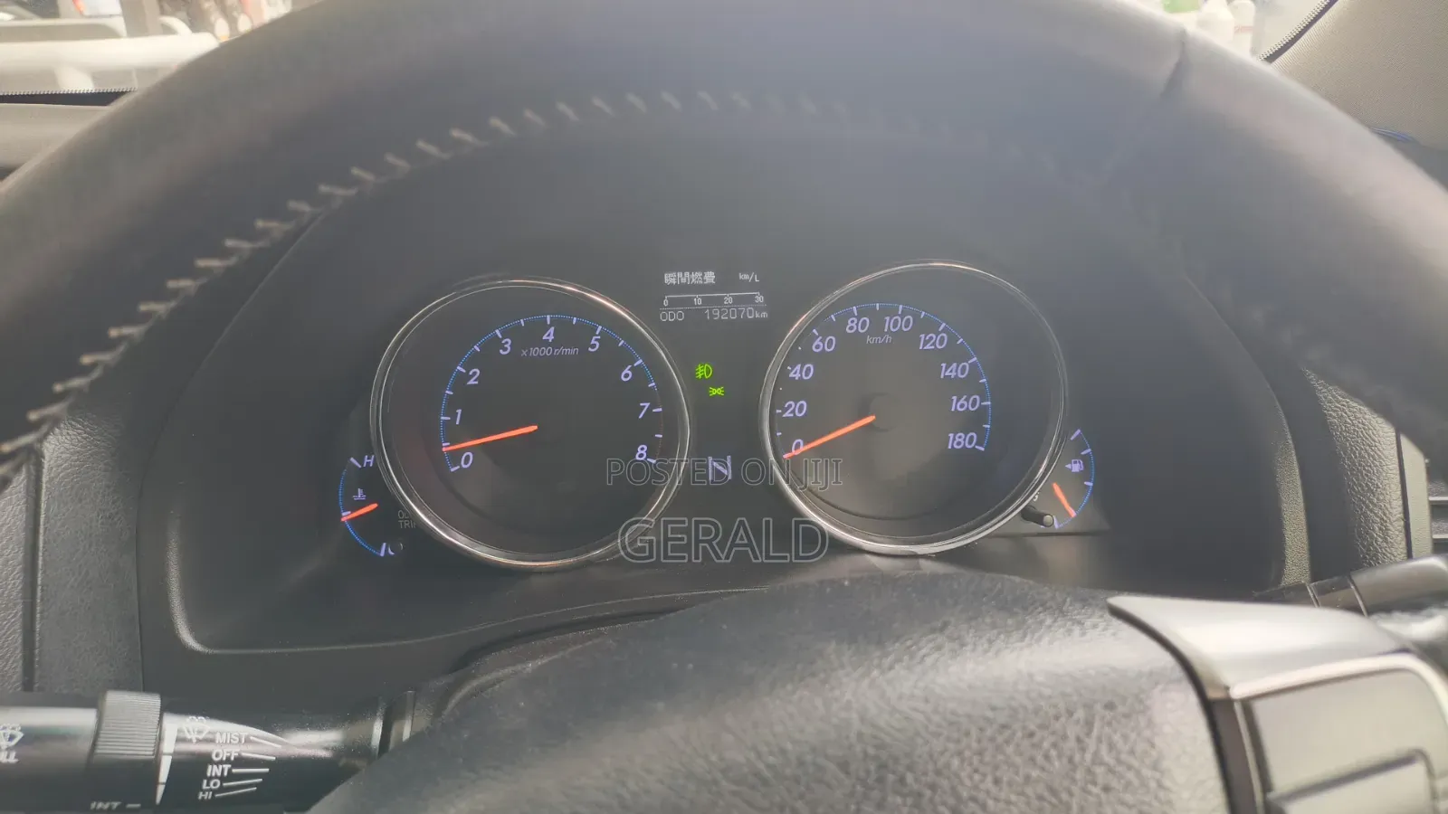 Toyota Mark X 2012 Gray
