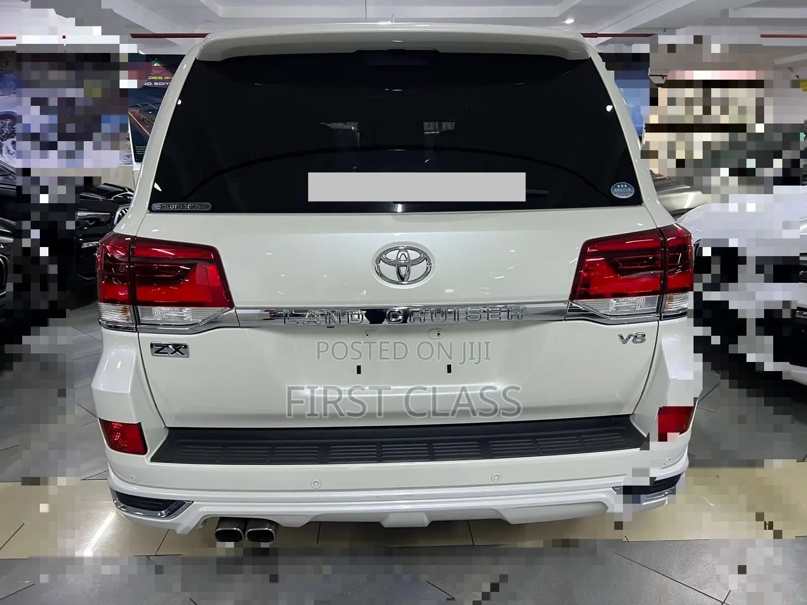 Toyota Land Cruiser 4.6 V8 ZX 2019 White