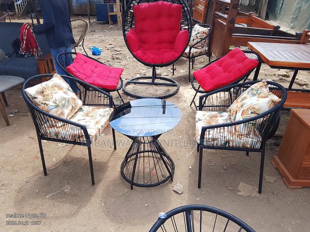 Strong Metallic Stands Balcony Set (Outdoor Set)