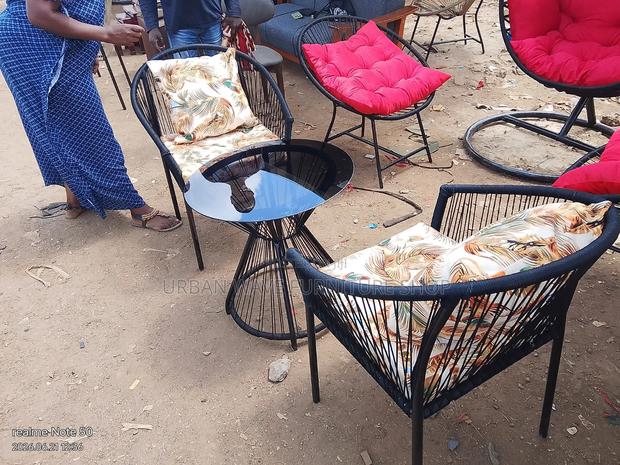 Top Glass Outdoor Set (Balcony Set Up)