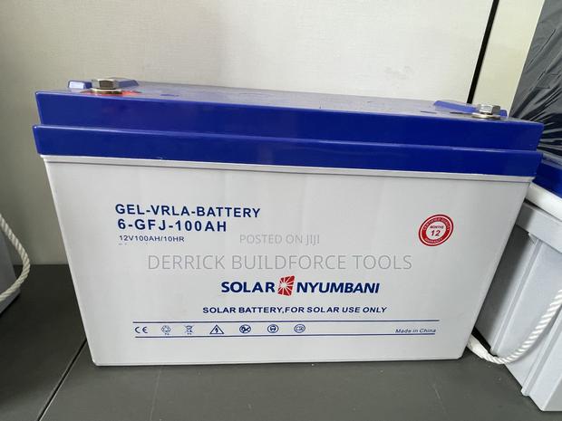 Solar Nyumbani 12v 100ah Deep Cycle Solar Battery