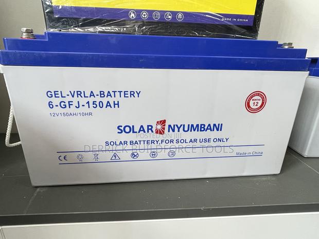 Solar Nyumbani 12v 150ah Deep Cycle Solar Battery