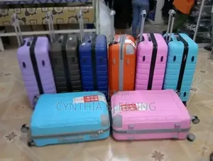 Fiber Suitcases in Various Colors