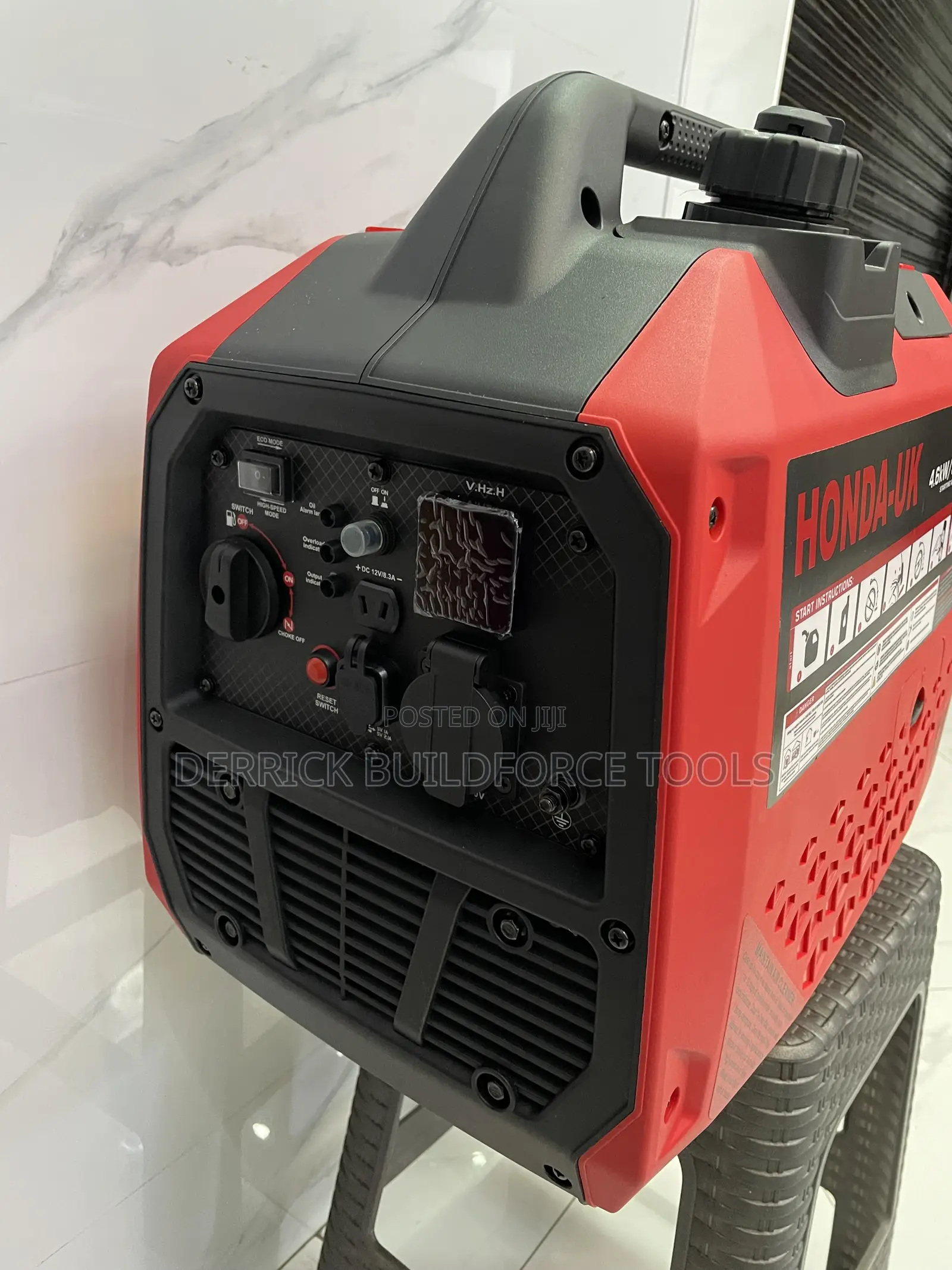 Honda 5kva 4.6kw Gasoline Driven Silent Inverter Generator