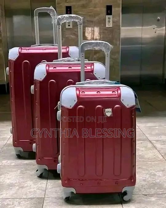 Fiber Suitcase Multicolor Luggage Suitcase - thumbnail 3