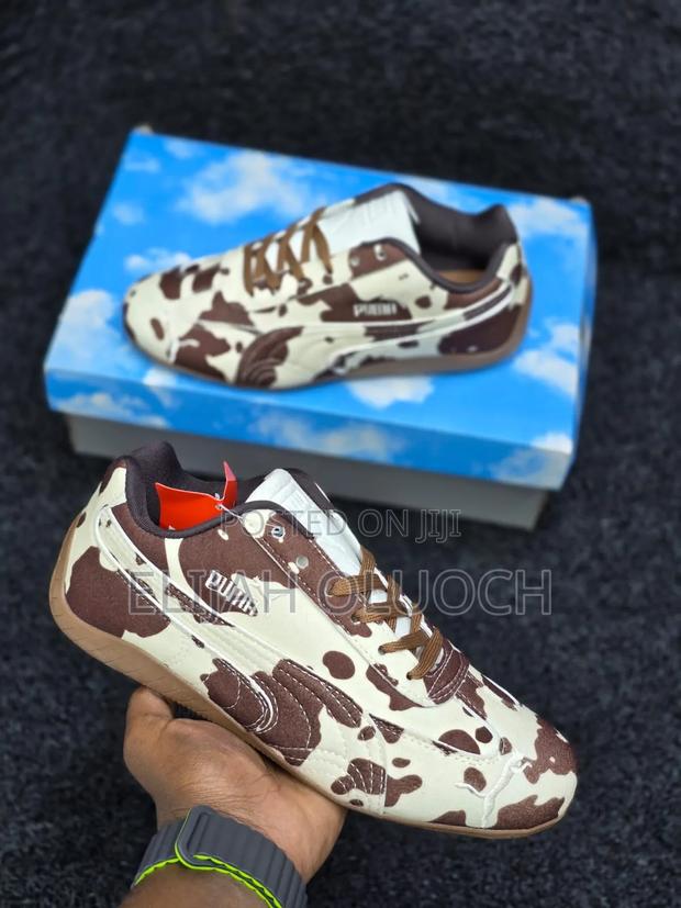 Puma Speedcat Sneakers Cow-Print Pattern - main view