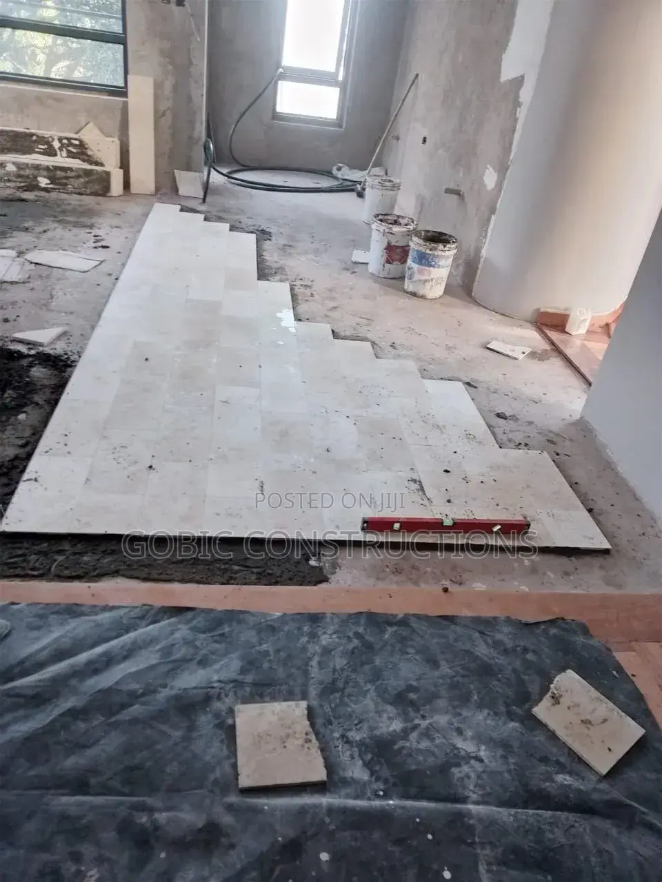 Tilling and Cladding Works