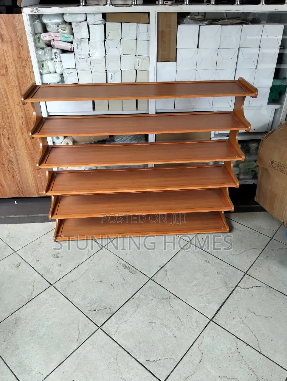 6 Layer Wooden Shoe Rack