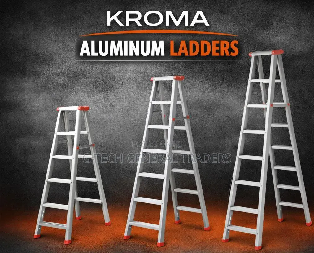 Kroma Aluminum Heavy Duty 7-Step Foldable Ladder