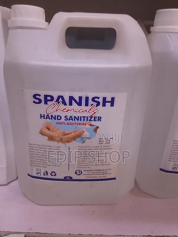 Spanish Spray Hand Sanitizer