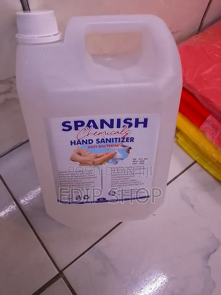 Gel Spanish Hand Sanitizer