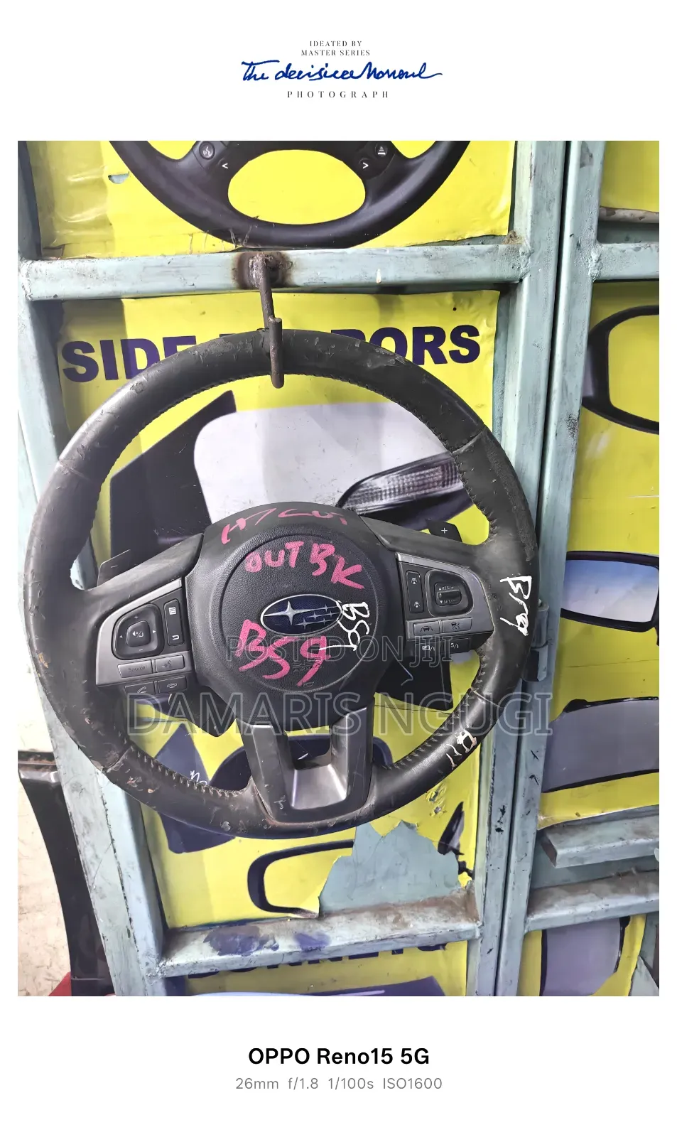 Subaru Forester Bs9 Steering Airbag Complete