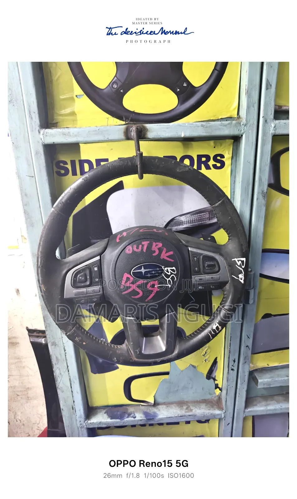 Subaru Forester Bs9 Steering Airbag Complete