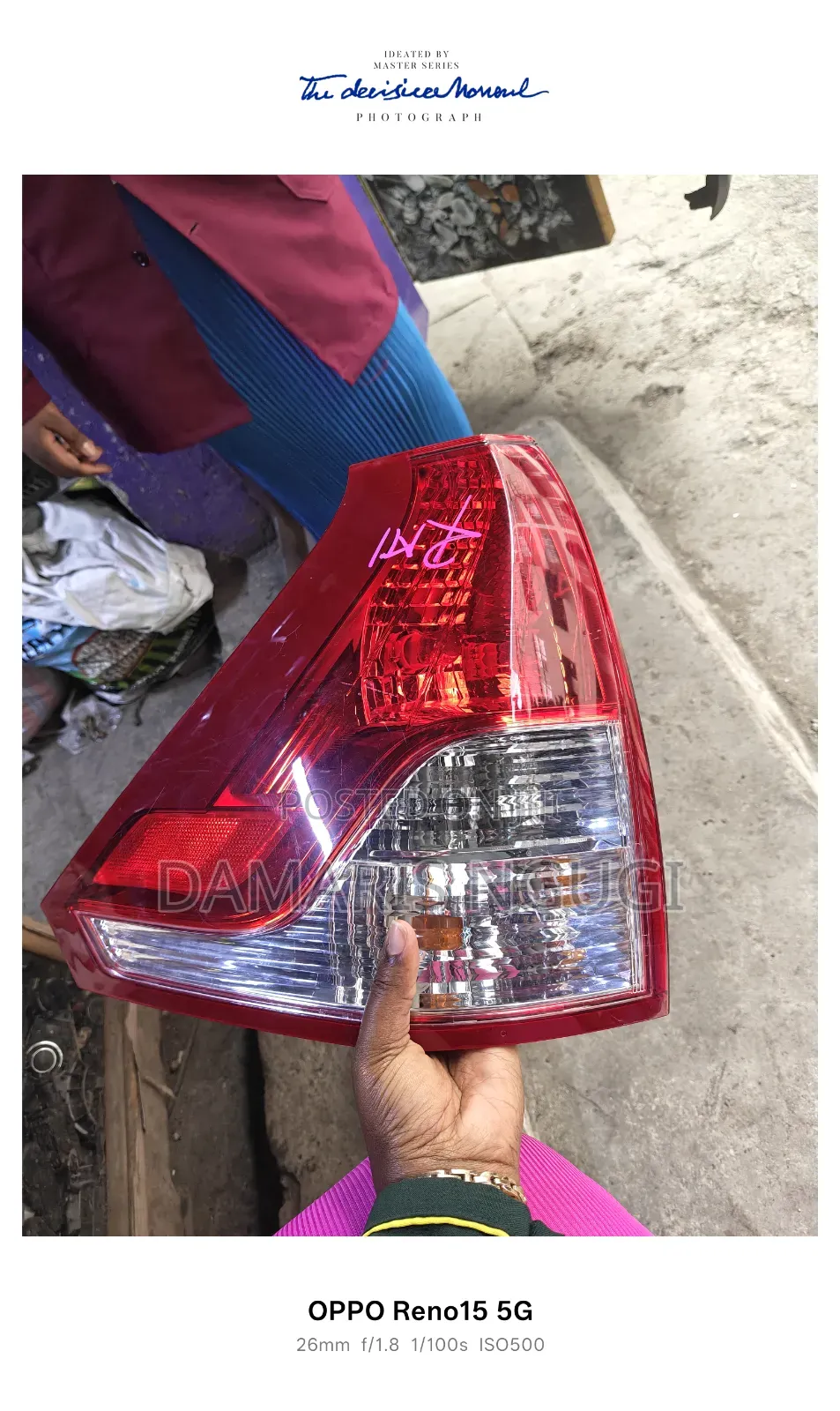 Honda CRV Rm4 Taillight