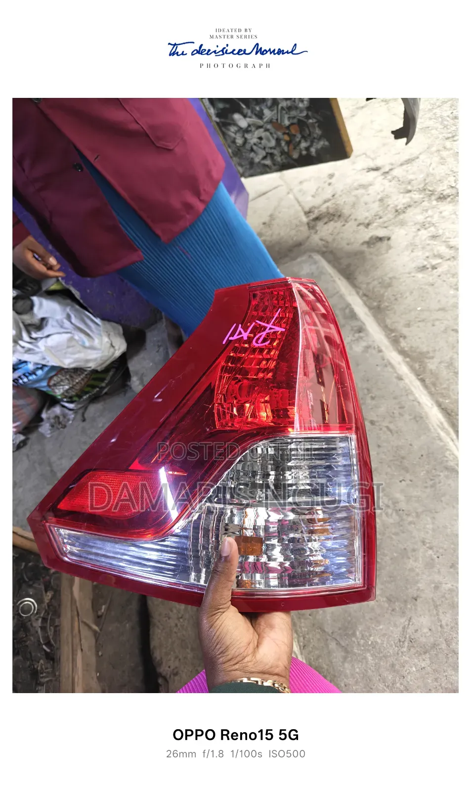 Honda CRV Rm4 Taillight