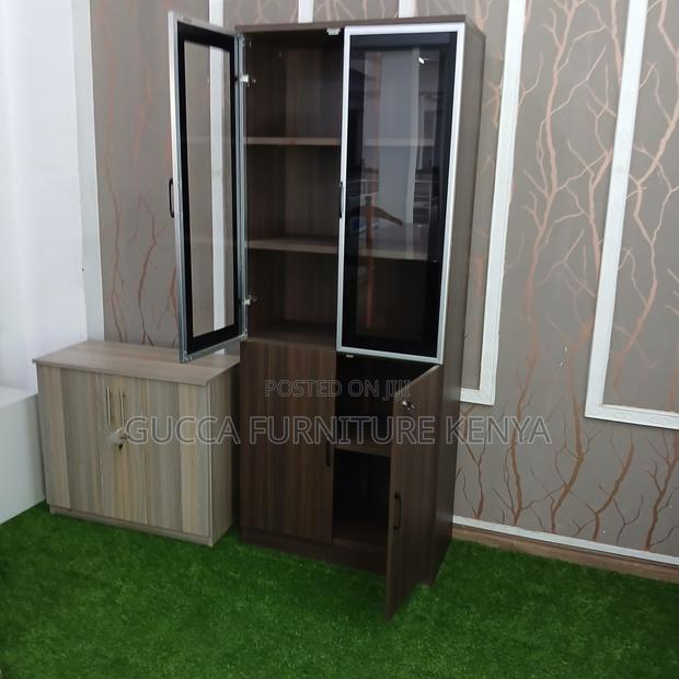 2-Door Wooden Imported File Cabinet - thumbnail 2