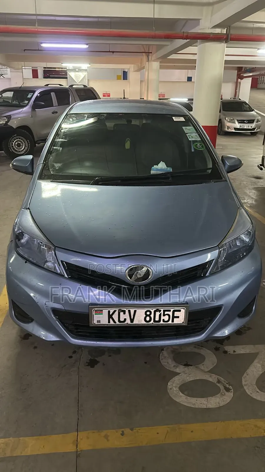 Toyota Vitz 2013 Blue