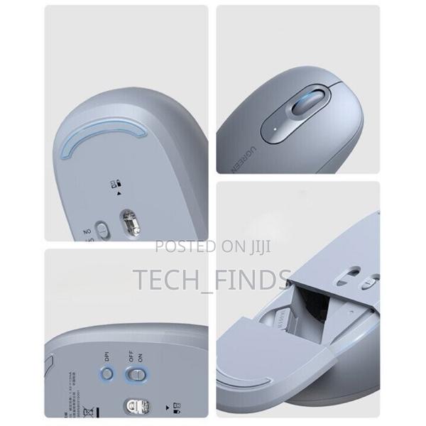 Ugreen 2.4g Wireless Mouse Dusty Blue - Mu105