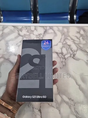 New Samsung Galaxy S21 Ultra 5G 256 GB Black