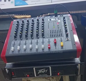 8ch Powered Mixer + Amplifier