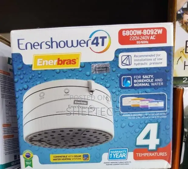 4t Enershower Shower Head