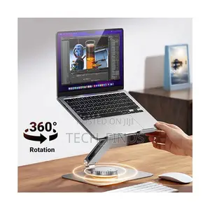 Ugreen Aluminium Swivel Laptop Stand – Lp592 (Ug-90849) – Silver
