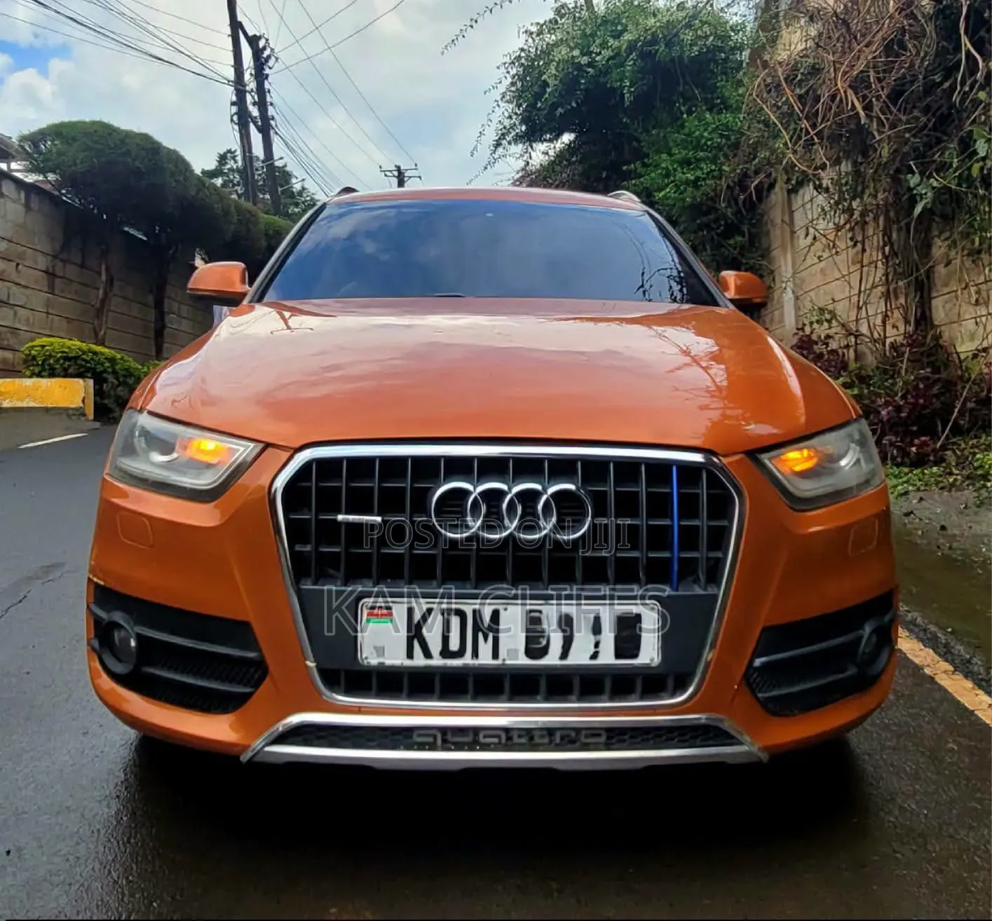 Audi Q3 2017 Orange