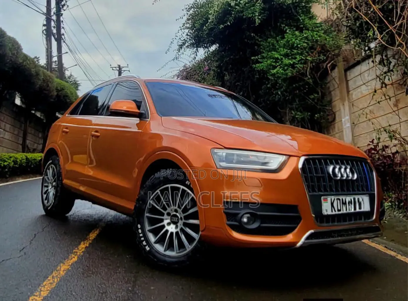 Audi Q3 2017 Orange