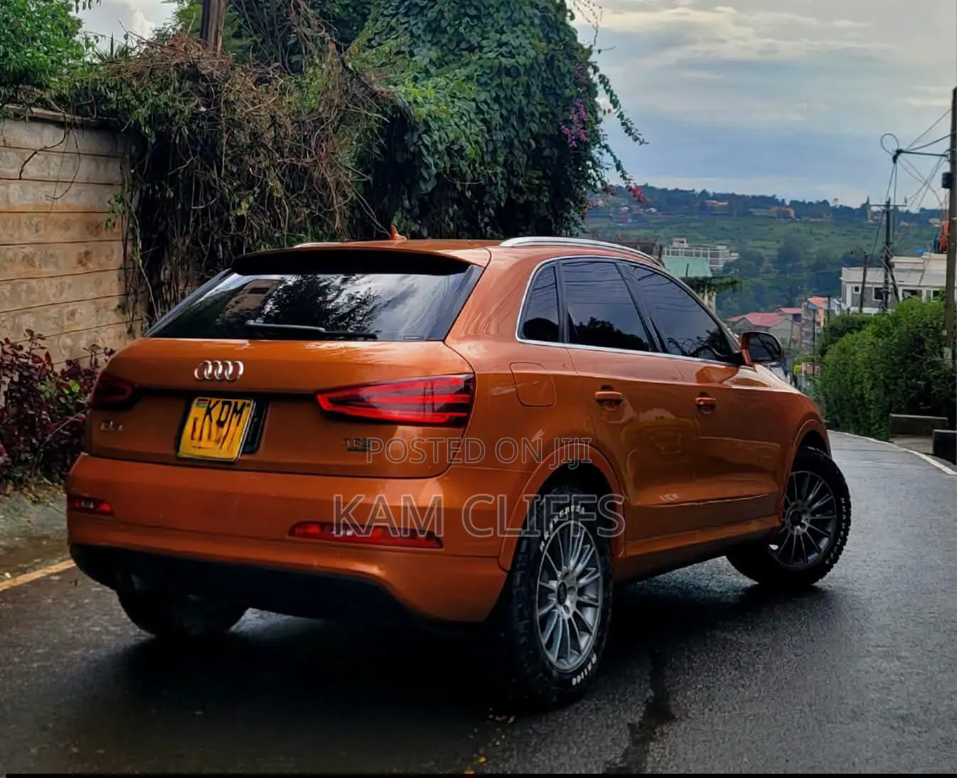 Audi Q3 2017 Orange