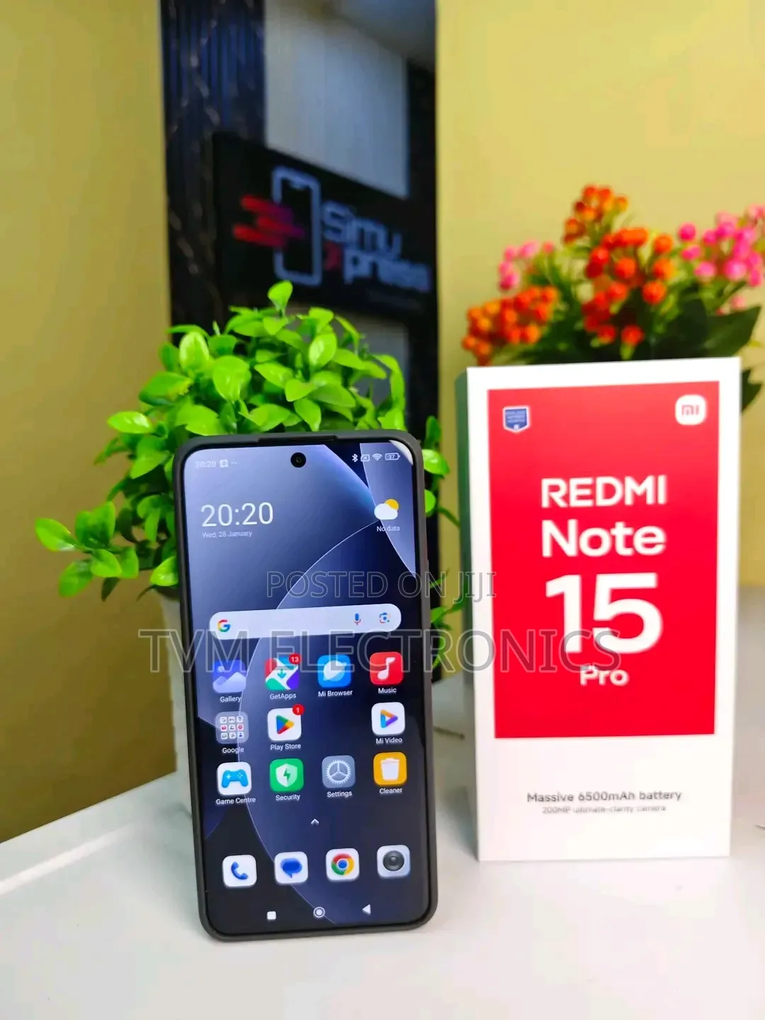 New Xiaomi Redmi Note 15 Pro 256 GB Black