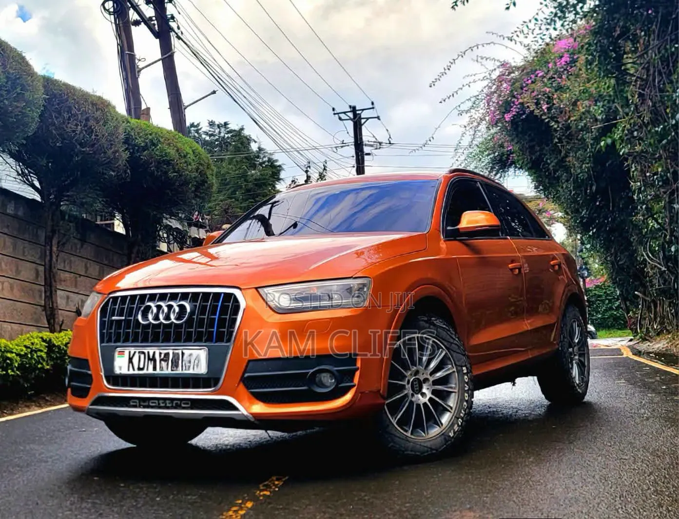 Audi Q3 2017 Orange