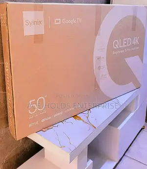 Syinix Q61k Smart Google Powered Tv - 50" Inches (16w Hifi) Qled