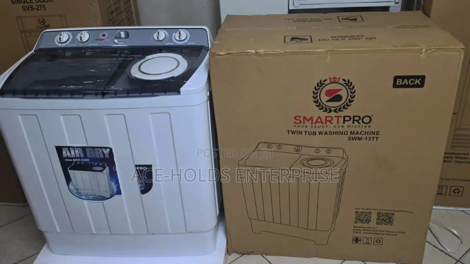 Quality Smartpro 13kgs Twin-Tub Washing Machine - Top Load Washer