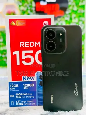 New Xiaomi Redmi 15C 4G 128 GB Black