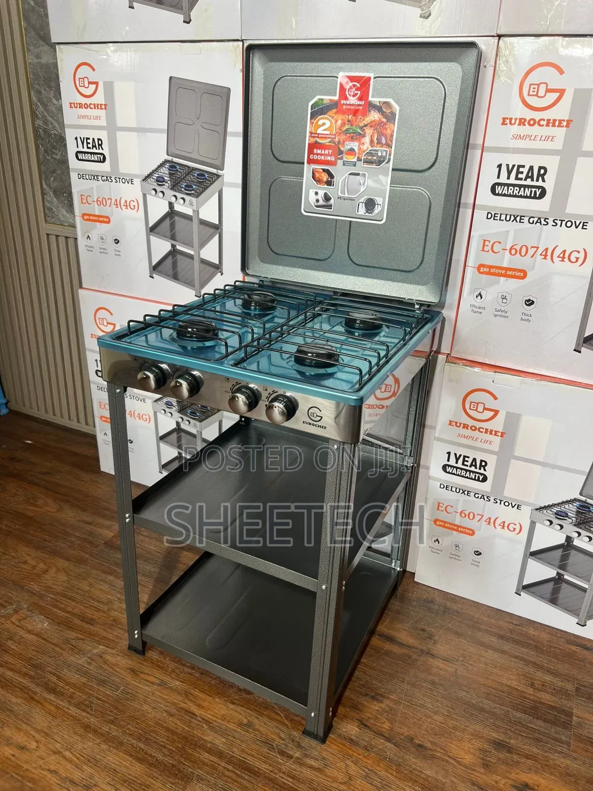 Eurochef Full Gas Standing Cooker