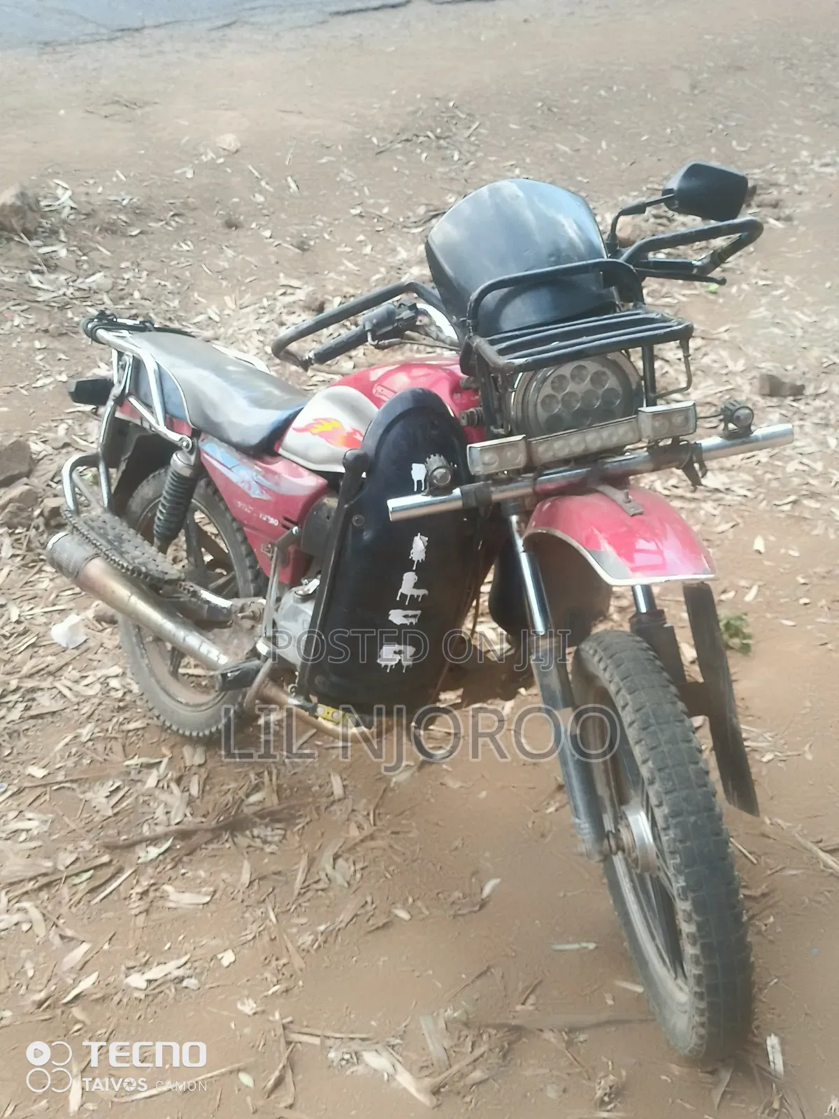 Haojin HJ125-50 2011 Red