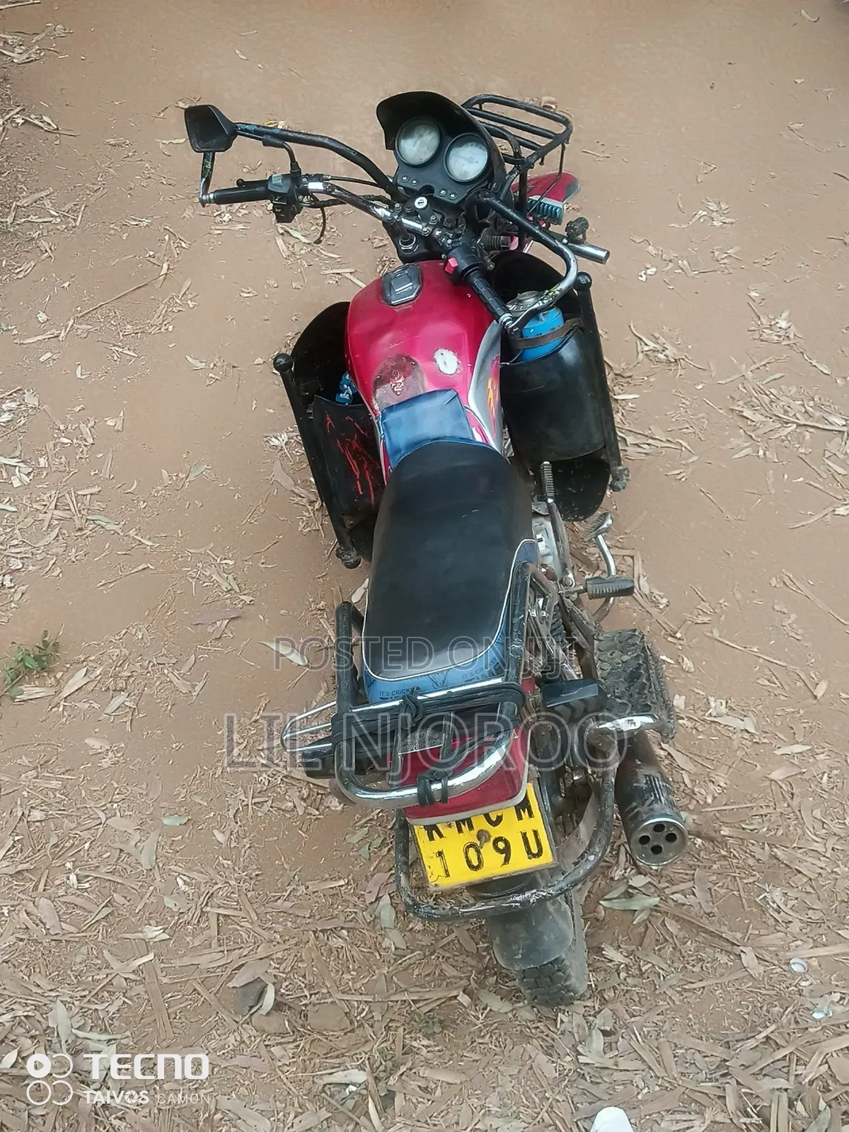Haojin HJ125-50 2011 Red