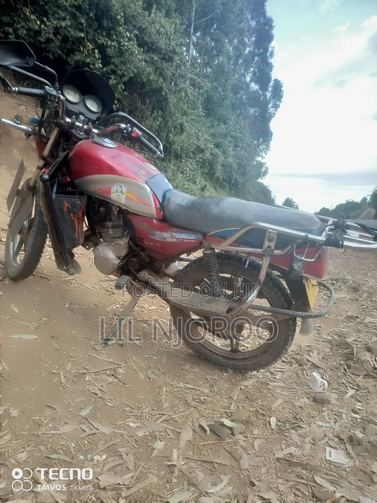 Haojin HJ125-50 2011 Red