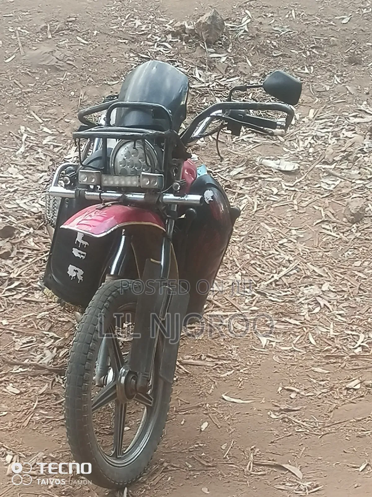 Haojin HJ125-50 2011 Red