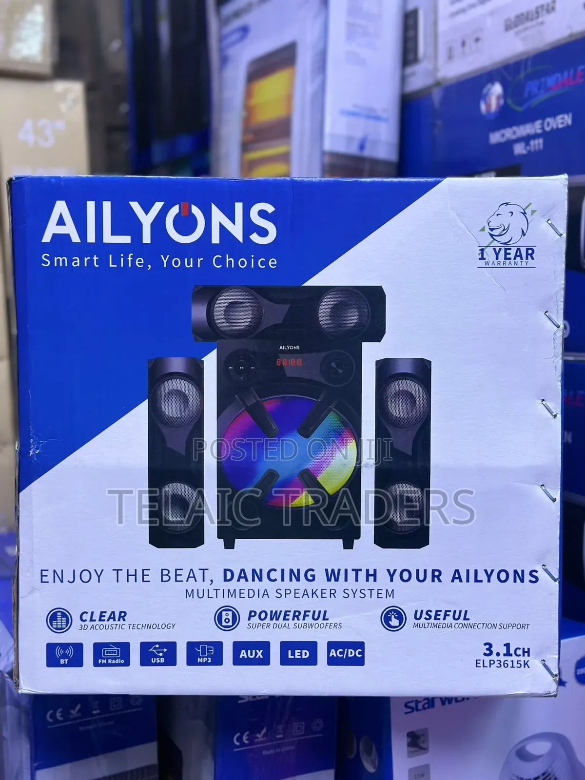 Aiyons Woofer Elp3615k