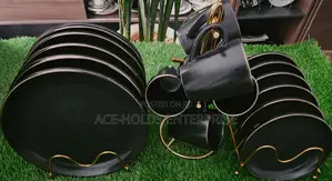 High Quality (Black) 18 Pieces Dinner Sets