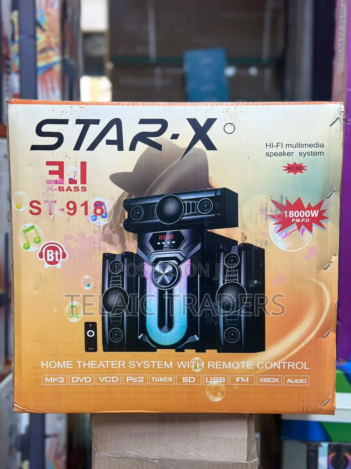 Star-X 3.1 Multimedia Speaker System St-918