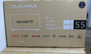 Solarmax 55 Inches Uhd Smart Android Tv Frameless